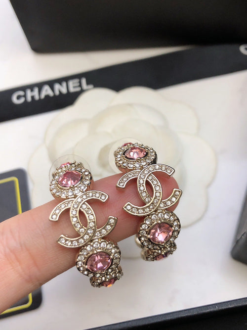 18K  Chanel Flowers Earrings